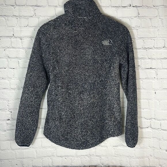 The North Face Osito 2 Womens Fleece Full Zip Shacket Jacket size XS Zipper Pock - Picture 5 of 10